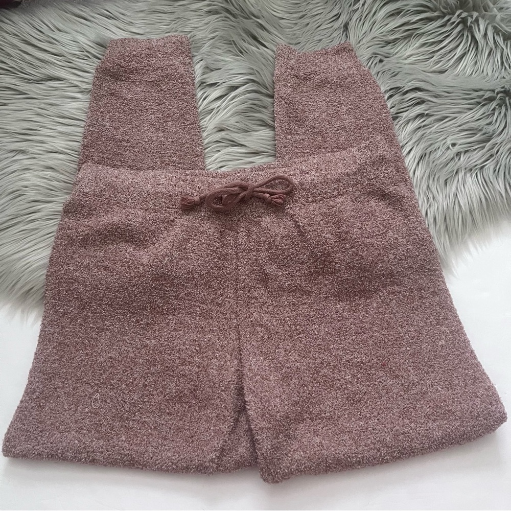 Secret Treasures Pink Fuzzy Pajama Lounge Pants